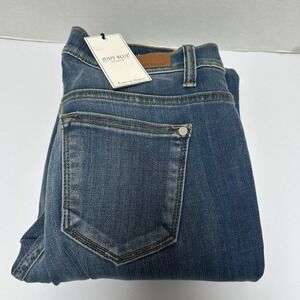 Judy Blue NWT Mid-Rise Skinny‎ Fit Split Hem Denim Jeans Size 7/28 Style #8278